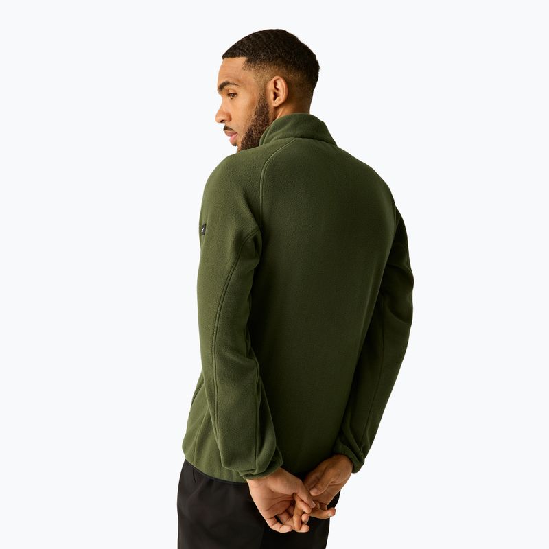 Bluza polarowa męska REGATTA Hadfield dark khaki 4