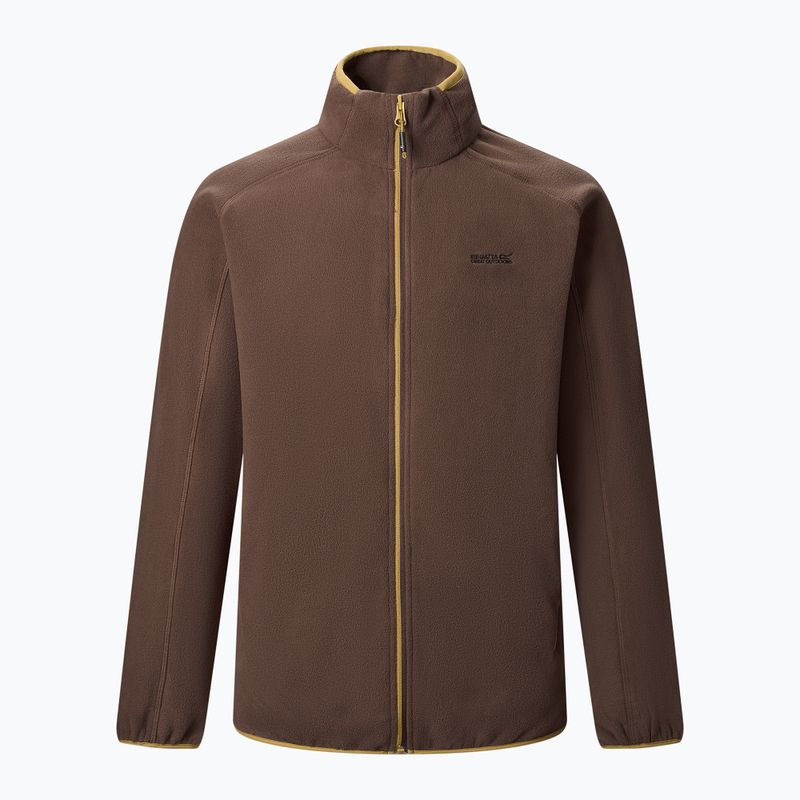 Bluza polarowa męska Regatta Hadfield ground coffee 7