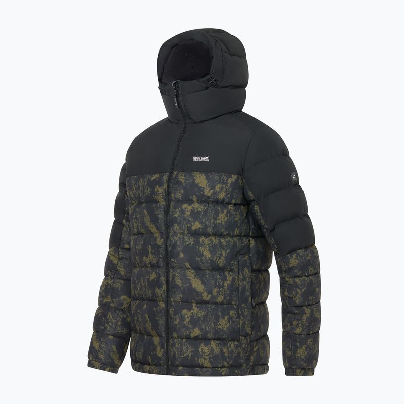 Kurtka ocieplana męska REGATTA Aldthron textured print/black 10