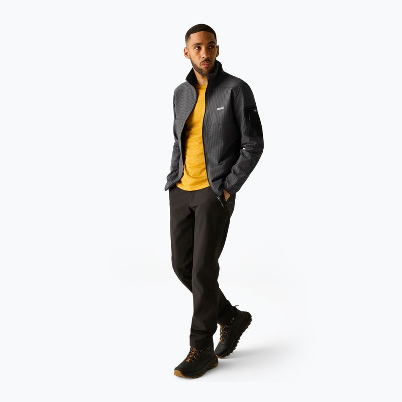 Bluza męska REGATTA Baslinn ash/black 2