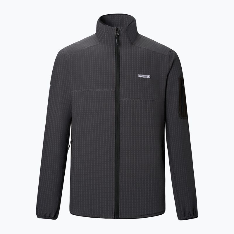 Bluza męska REGATTA Baslinn ash/black 8