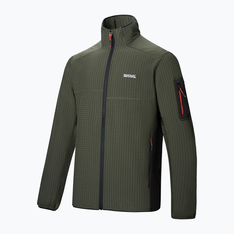 Bluza męska REGATTA Baslinn dark khaki/black 10