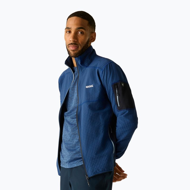 Bluza męska REGATTA Baslinn aviator blue/navy 5