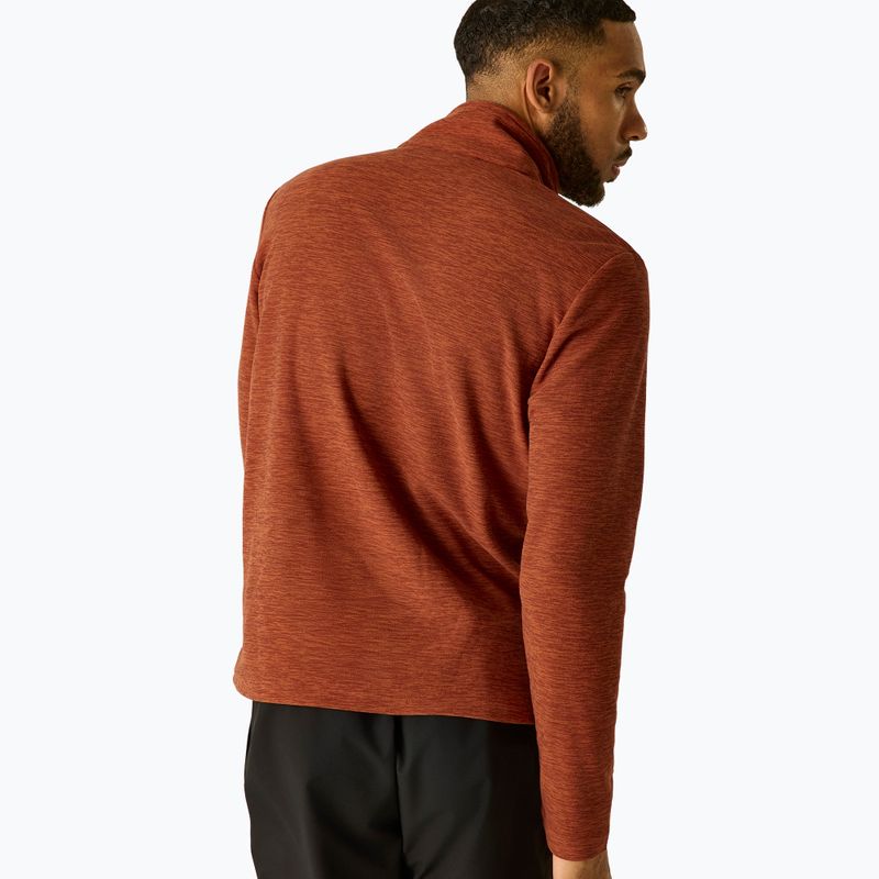 Bluza polarowa męska Regatta Thompson Marl burnt henna 3