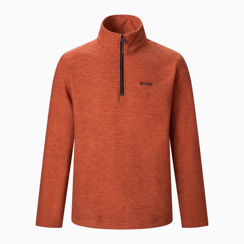 Bluza polarowa męska Regatta Thompson Marl burnt henna 7