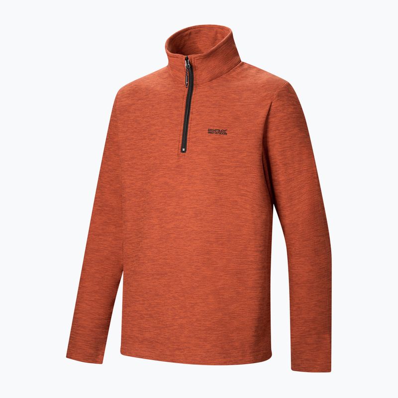 Bluza polarowa męska Regatta Thompson Marl burnt henna 8