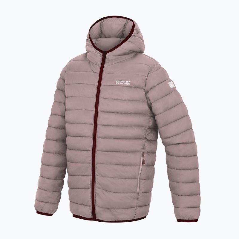 Kurtka puchowa dziecięca Regatta Hooded Marizion powder lilac 3