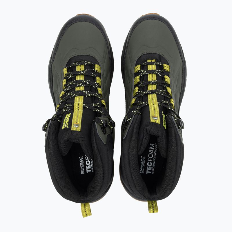 Buty turystyczne męskie REGATTA Onyx Mid dark khaki cyprus 3