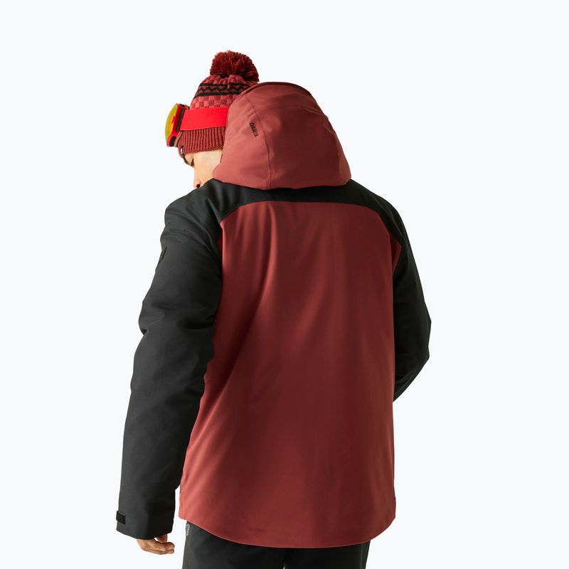 Kurtka narciarska męska Dare 2b Baseplate IV Jacket black/rustic red 3