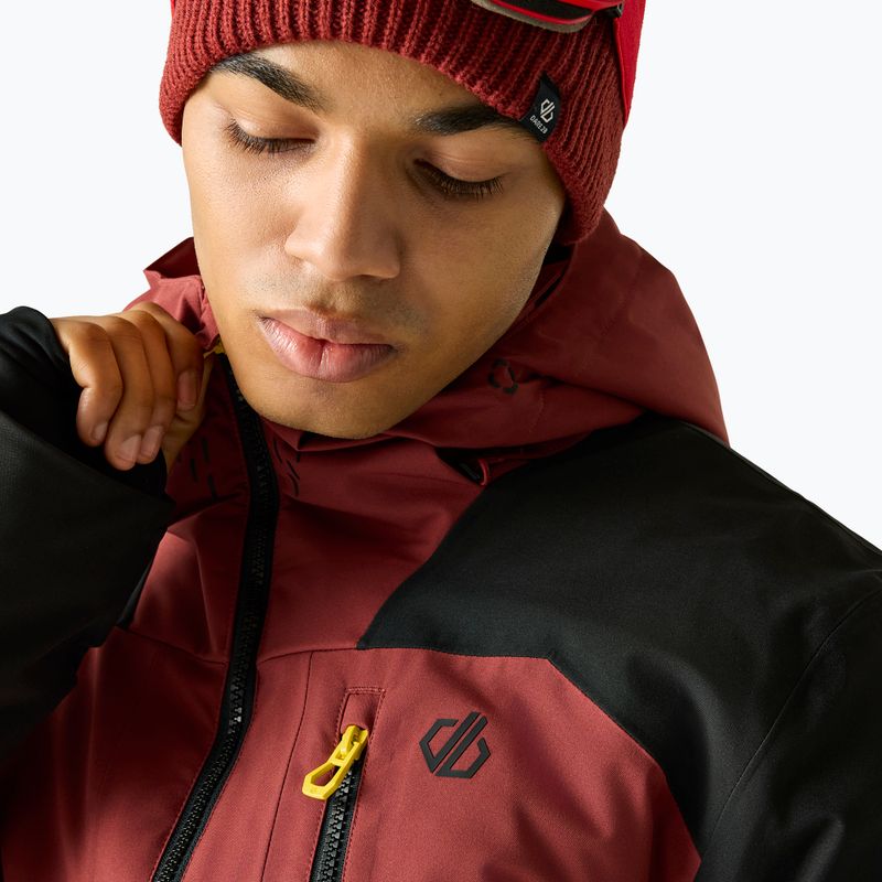 Kurtka narciarska męska Dare 2b Baseplate IV Jacket black/rustic red 4