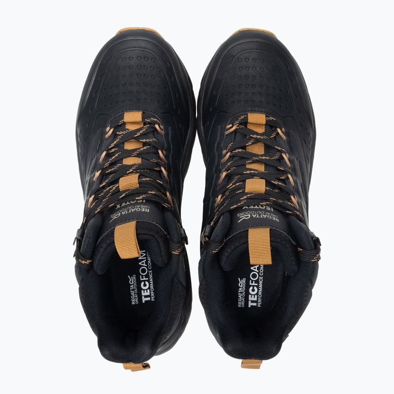 Buty turystyczne męskie REGATTA Derino Mid Black/Rubber 3
