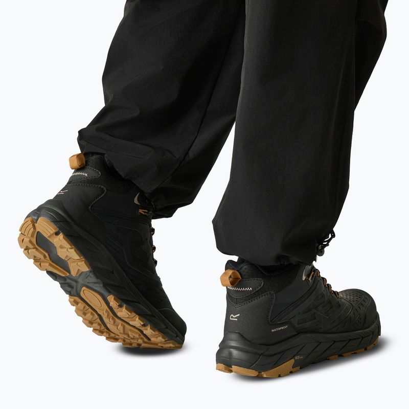Buty turystyczne męskie REGATTA Derino Mid Black/Rubber 8
