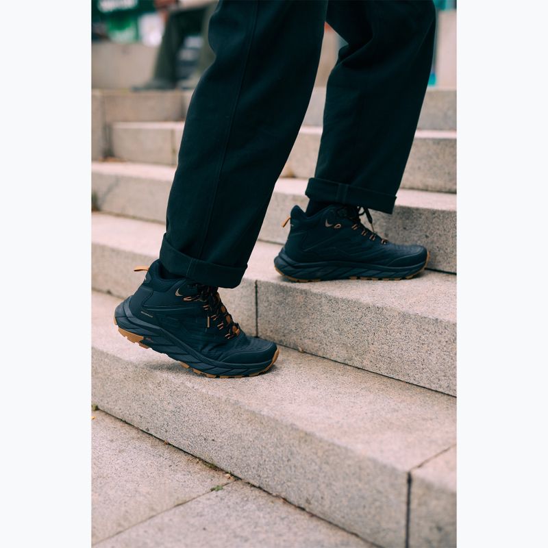 Buty turystyczne męskie REGATTA Derino Mid Black/Rubber 10