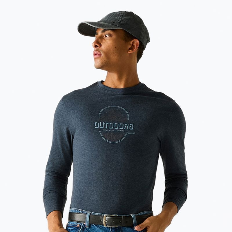 Longsleeve męski REGATTA Maylow navy original outdoors