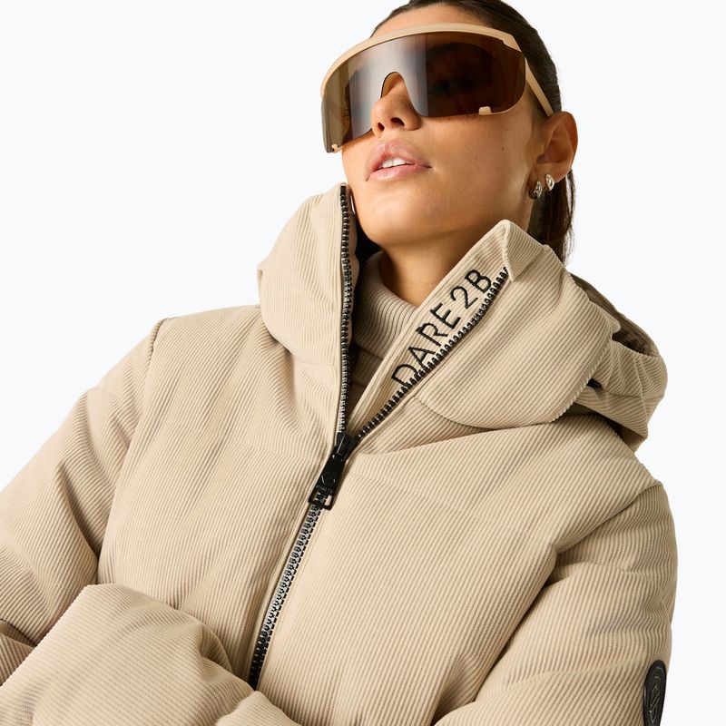 Kurtka narciarska damska Dare2B Glitz II Jacket white pepper cord 6