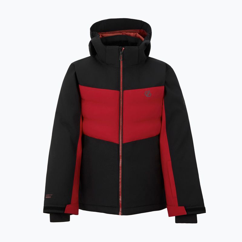 Kurtka narciarska dziecięca Dare 2b Cheery black/danger red 10