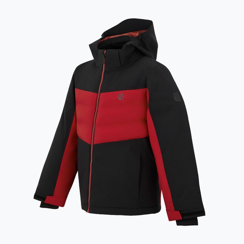 Kurtka narciarska dziecięca Dare 2b Cheery black/danger red 12