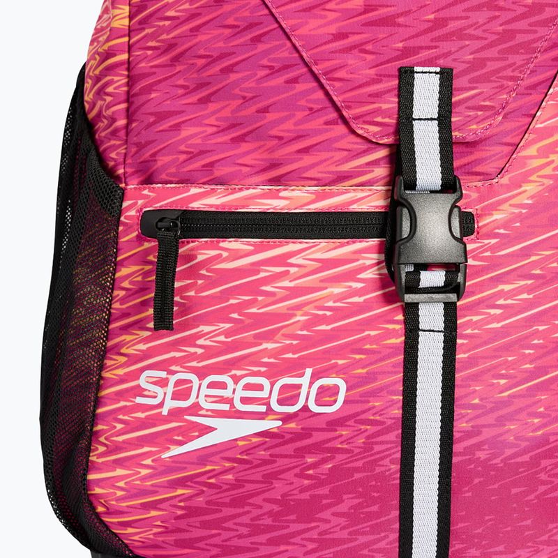 Plecak pływacki Speedo Team Printed 35 l opaline margarita pink 5