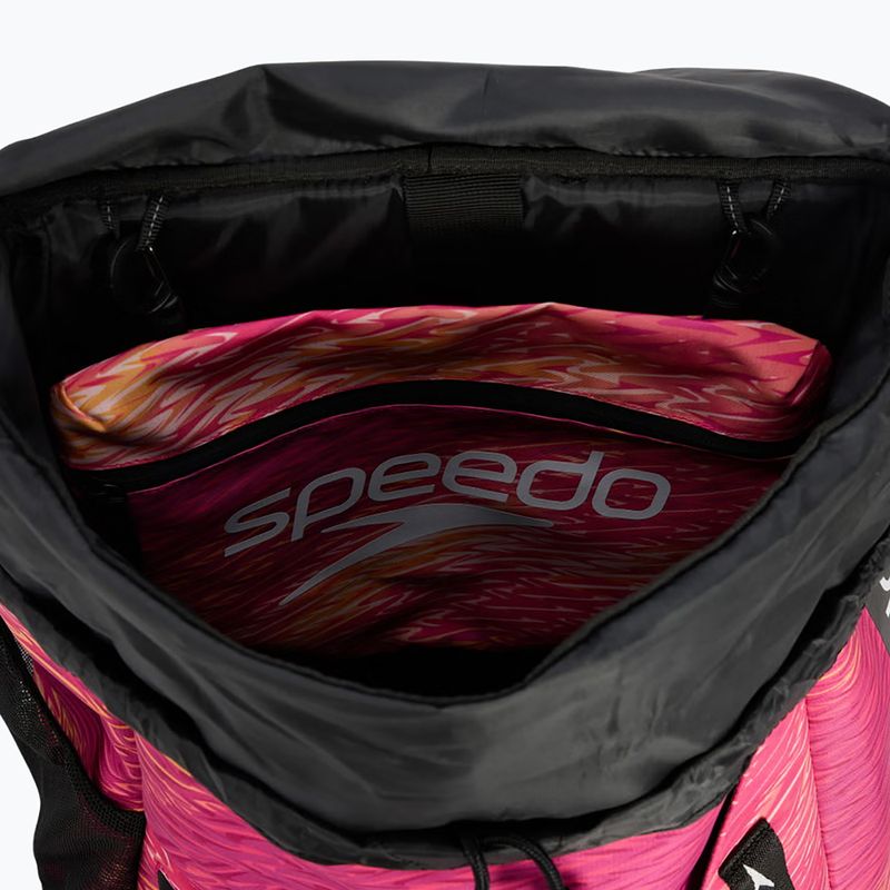 Plecak pływacki Speedo Team Printed 35 l opaline margarita pink 10
