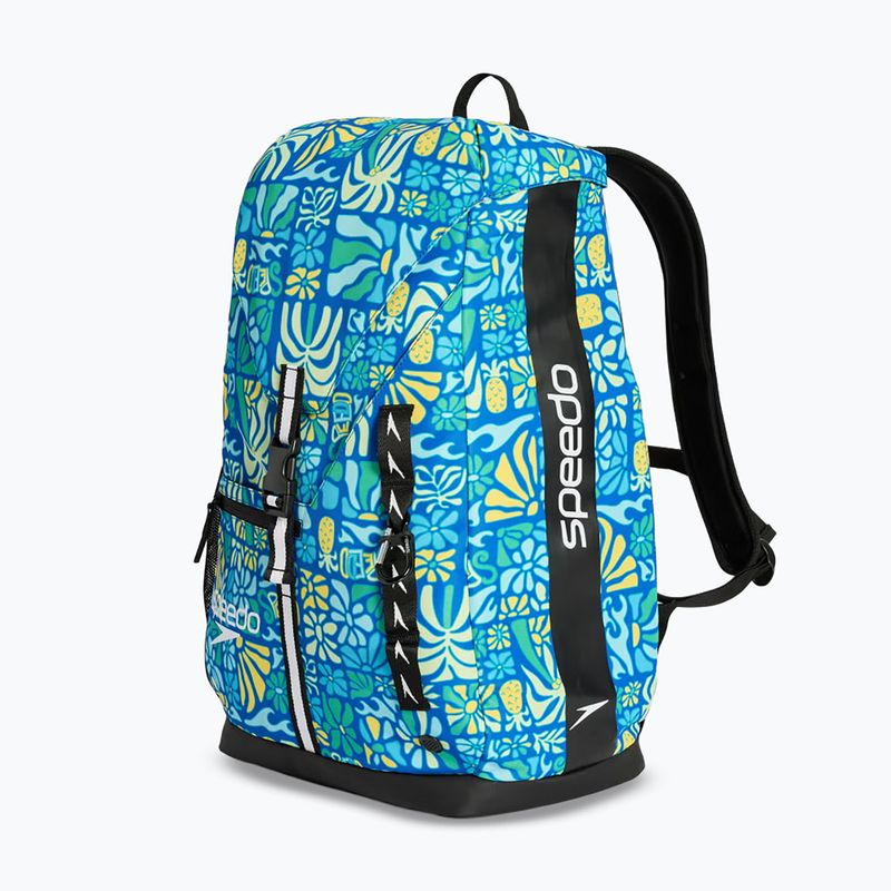 Plecak pływacki Speedo Team Printed 35 l summer stamp deep sapphire 2
