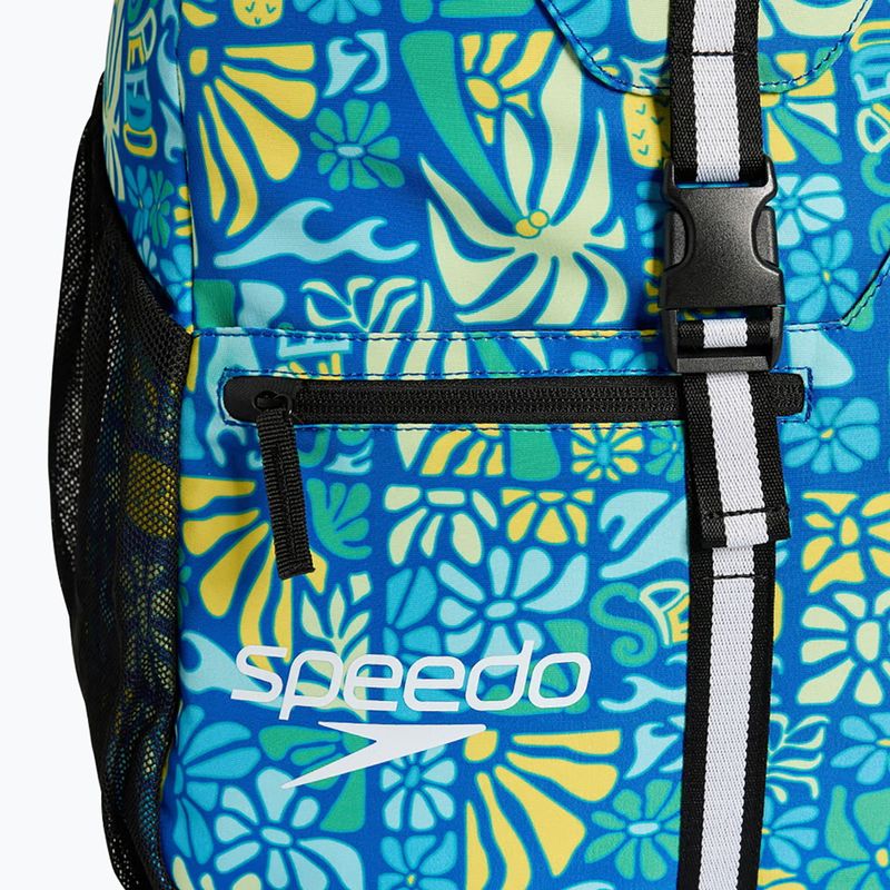 Plecak pływacki Speedo Team Printed 35 l summer stamp deep sapphire 5