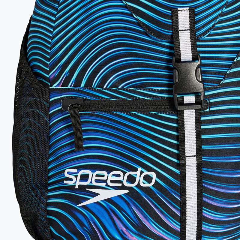 Plecak pływacki Speedo Team Printed 35 l summer stamp deep sapphire 5