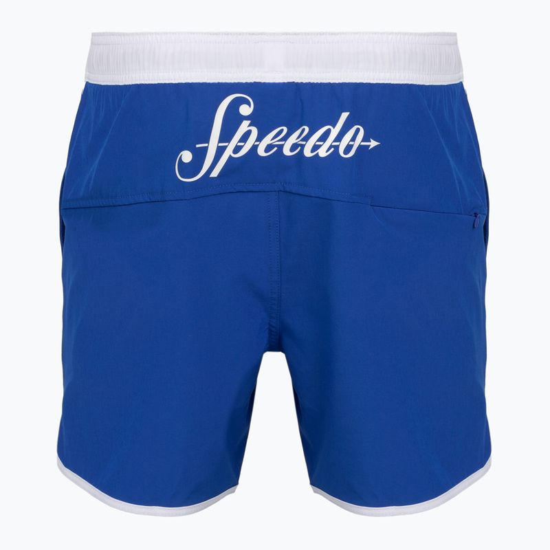 Szorty kąpielowe męskie Speedo Jetstream Retro Logo Volley 16" 8-005082002 turkish sea 2