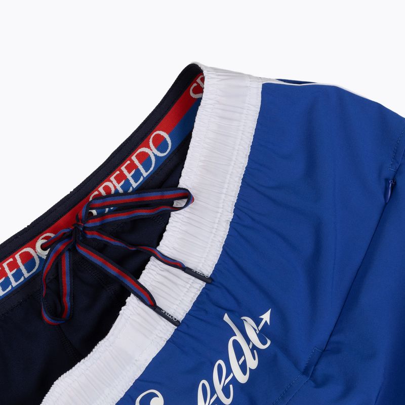 Szorty kąpielowe męskie Speedo Jetstream Retro Logo Volley 16" 8-005082002 turkish sea 5