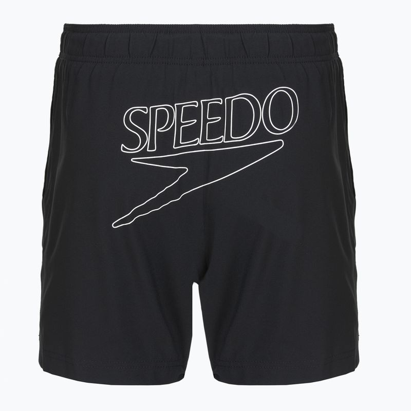 Szorty kąpielowe męskie Speedo Classic Logo Volley 16" anthracite 2