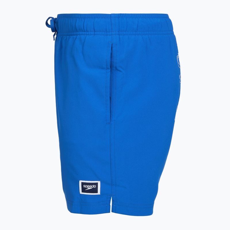 Szorty kąpielowe męskie Speedo Classic Logo Volley 16" turkish sea 3