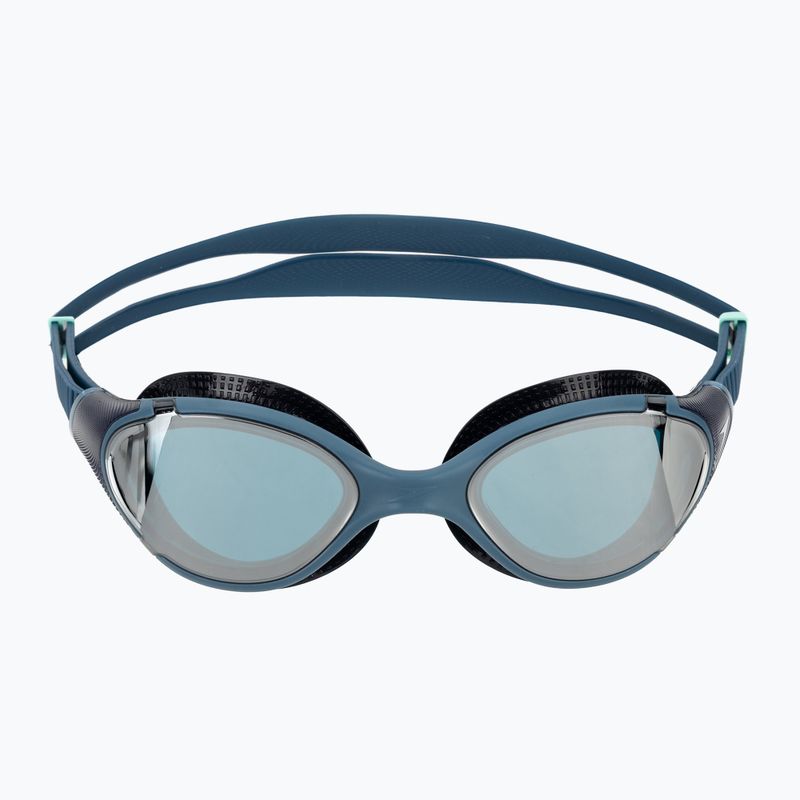 Okulary do pływania Speedo Biofuse 2.0 Mirror border blue/cobalt/silver mirror 2