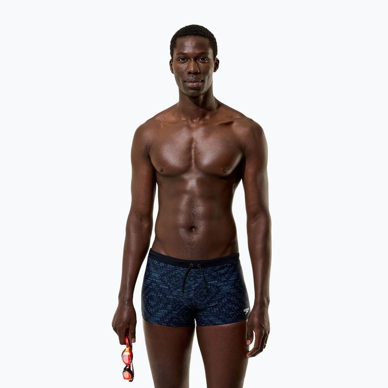 Bokserki pływackie męskie Speedo Valmilton Aquashort anthracite 3