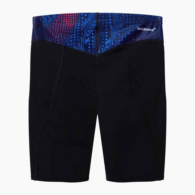 Jammery pływackie męskie Speedo Endurance+ Max Compression Jammer black/blue 2