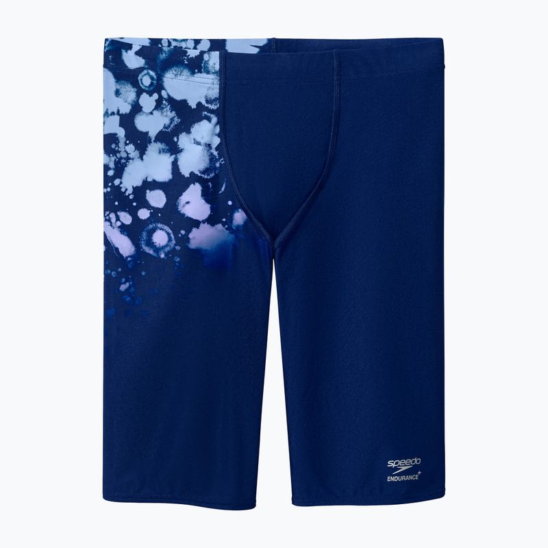Jammery pływackie męskie Speedo Placement Printed Jammer moonglow smoke/navy