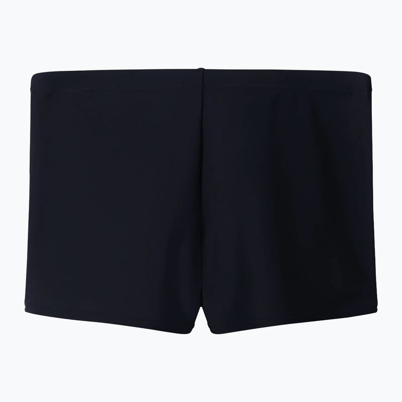 Bokserki kąpielowe męskie Speedo Medley Logo Aquashort anthracite/hyper teal 2