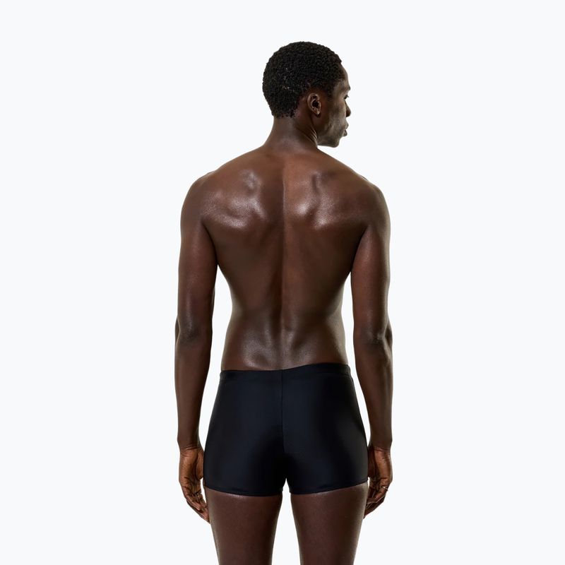 Bokserki kąpielowe męskie Speedo Medley Logo Aquashort anthracite/hyper teal 4