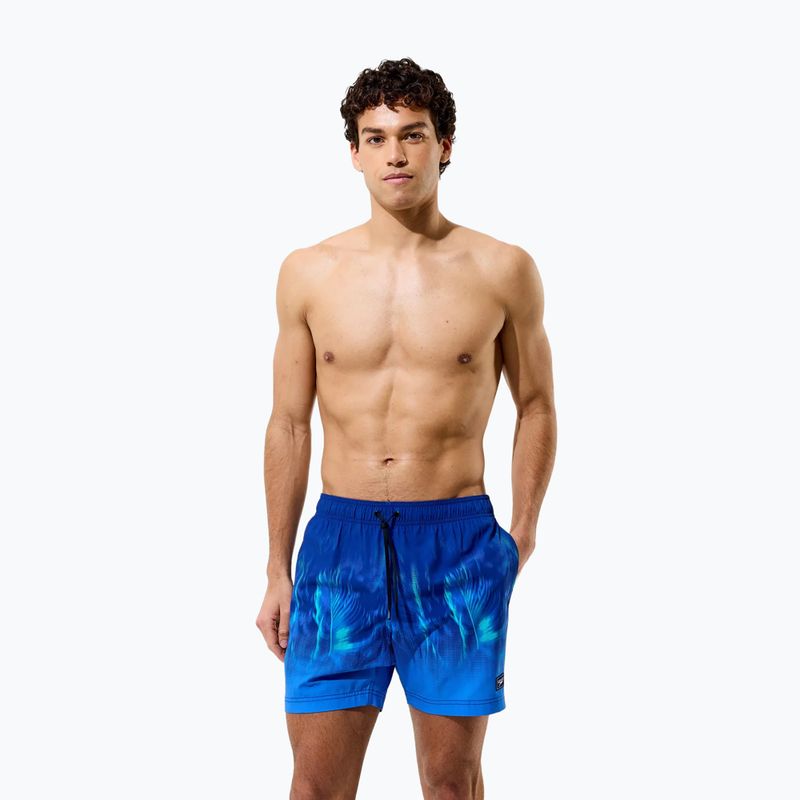 Szorty kąpielowe męskie Speedo Printed Redondo Edge Volley 16" night watch