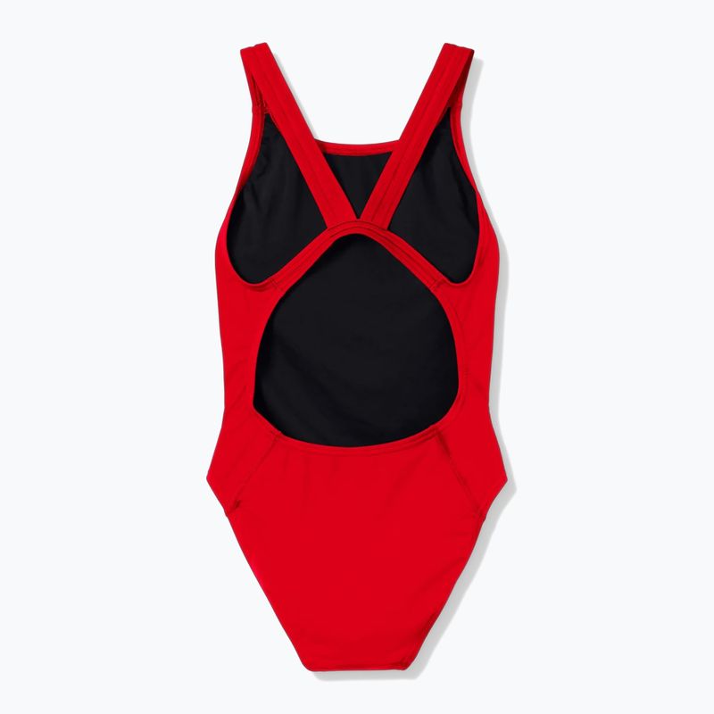 Strój pływacki jednoczęściowy damski Speedo Solid Endurancex Leaderback team red 2