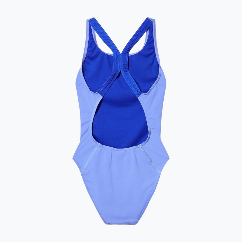 Strój pływacki jednoczęściowy damski Speedo Solid Powerback moonlight lavender 2