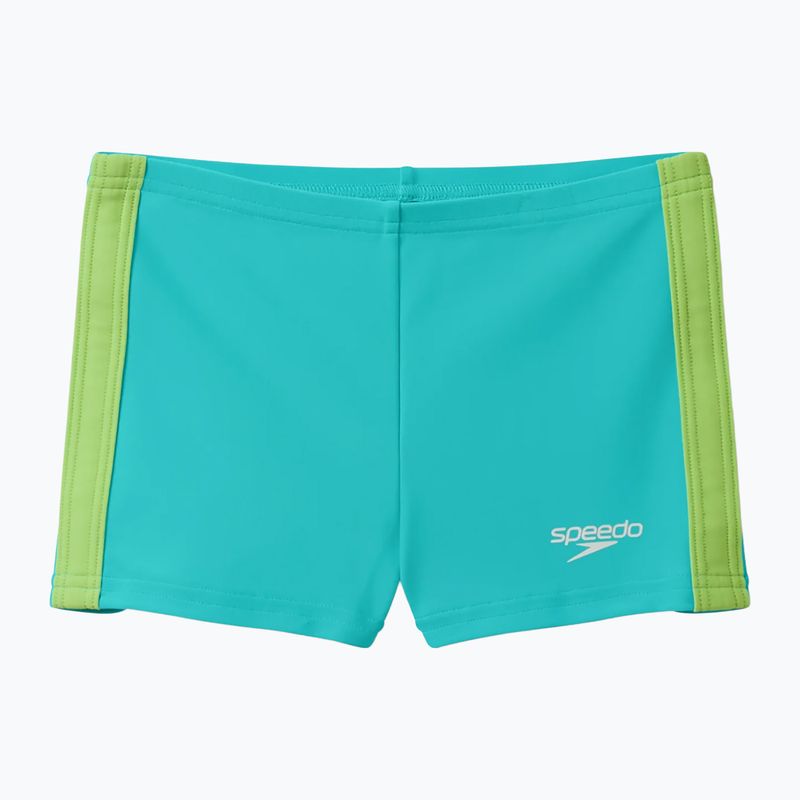 Bokserki pływackie męskie Speedo Colorblock Aquashort aqua breeze