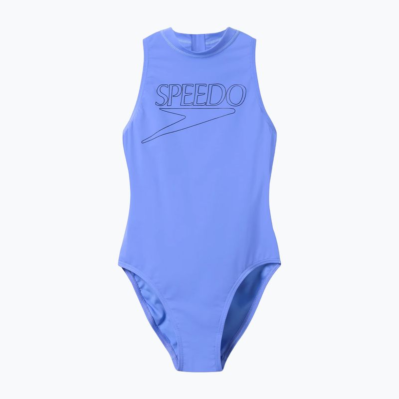 Strój pływacki jednoczęściowy damski Speedo Endurance+ Logo Hydrasuit moonlight lavender 6