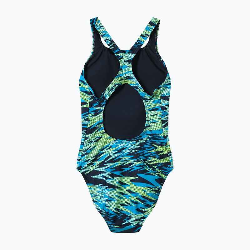 Strój pływacki jednoczęściowy damski Speedo Hyperboom Print Medalist hyper teal 8