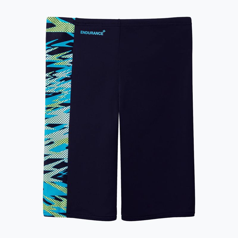 Jammery kąpielowe dziecięce Speedo Hyperboom Splice Jammer anthracite/hyper teal 2