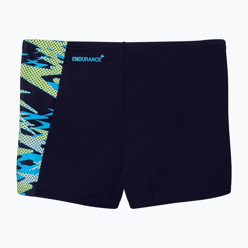 Bokserki kąpielowe chłopięce Speedo Hyperboom Splice Aquashort anthracite/hyper teal 2