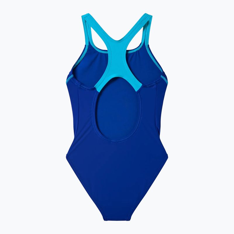 Strój kąpielowy jednoczęściowy dziecięcy Speedo Medley Logo Medalist night watch/hyper teal 2