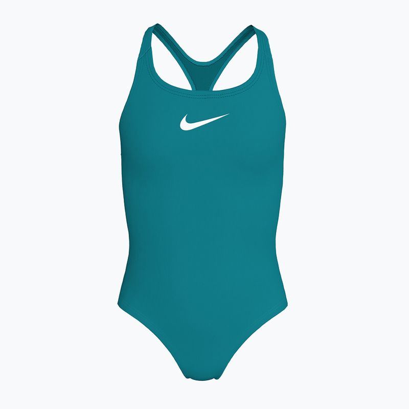 Strój kąpielowy jednoczęściowy dziecięcy Nike Effortless Essential energy