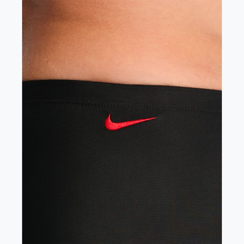 Kąpielówki pływackie Nike Logo Graphic Square Leg University Red 6