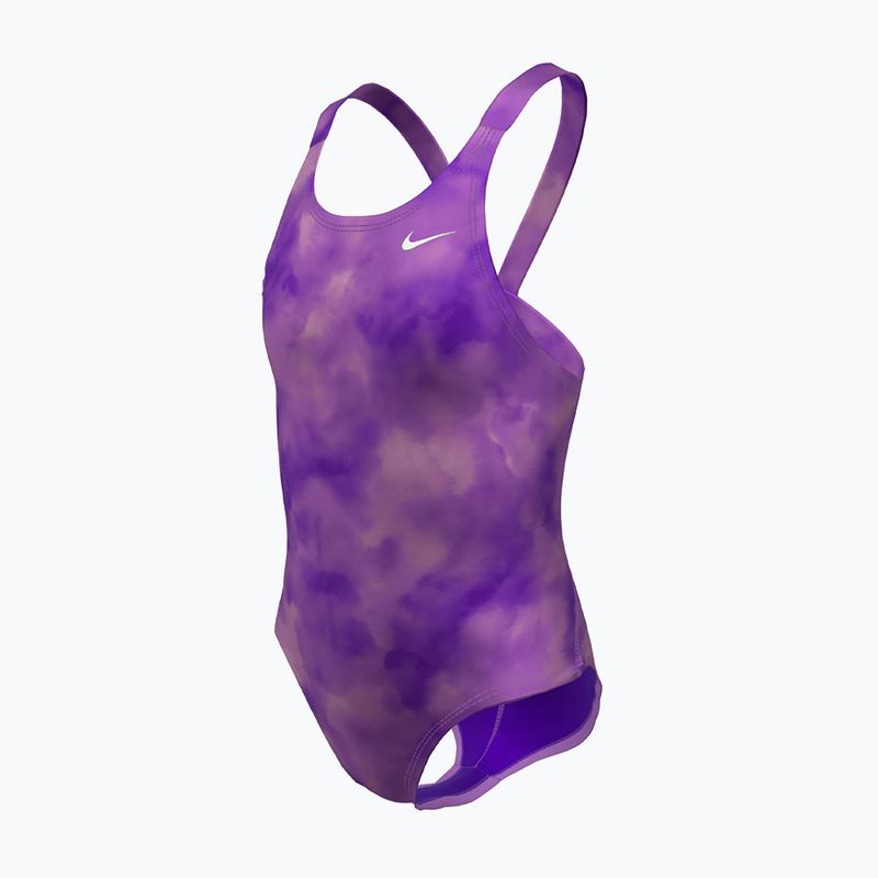 Strój kąpielowy jednoczęściowy dziecięcy Nike Hydrastrong Multi Pr light magenta 2