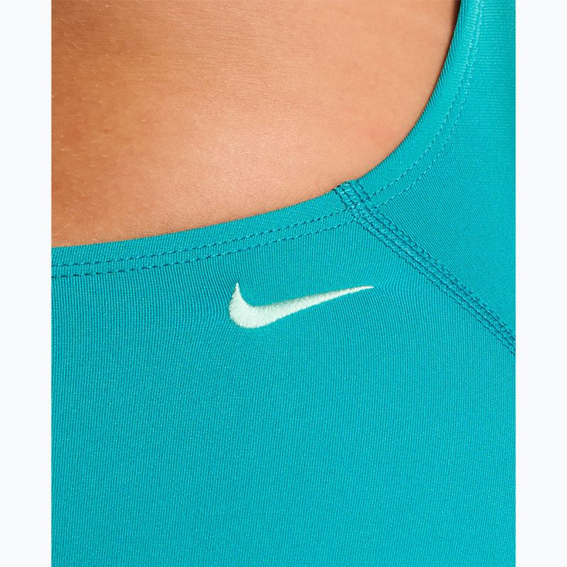 Strój pływacki jednoczęściowy damski Nike Hydrastrong Logo Gra energy 5