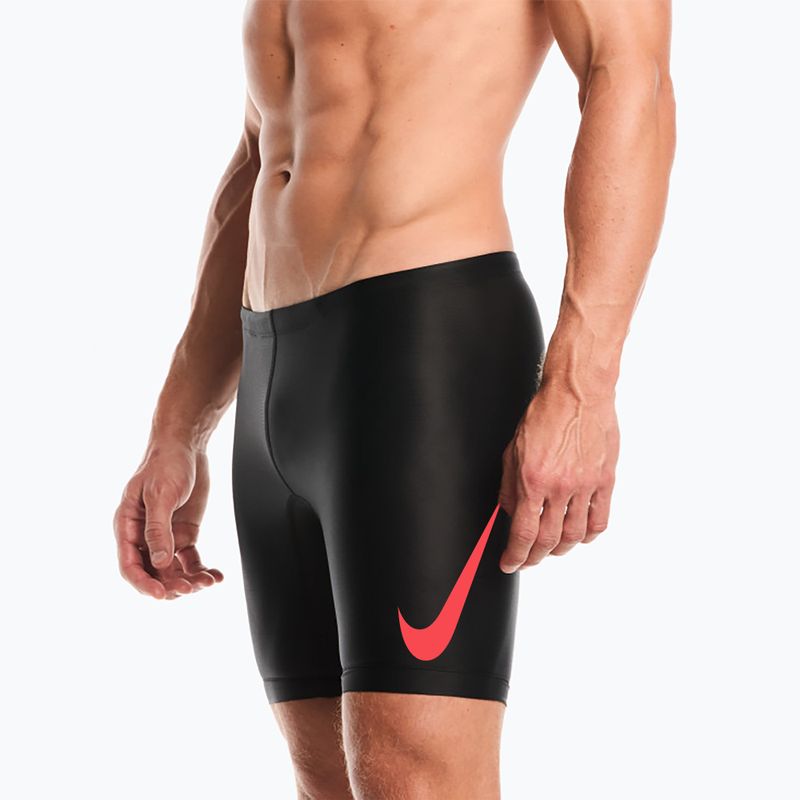 Jammery kąpielowe dziecięce Nike Logo Graphic Jammer black